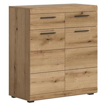 Kommode SCOUT Evoke Oak (B 90 × H 96 × T 37 cm) – Nachbildung