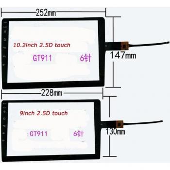 Capacitive Touch Screen DVD GPS for TEYES CC2 Kia Rio 3 4