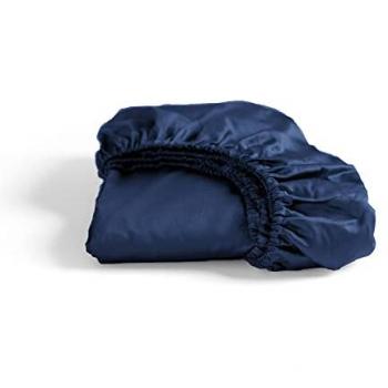 Cinderella Spannbettlaken Sundays für 35 cm Höhe, Gummizug rundum, blau (navy), OEKO-TEX®-zertifiziert