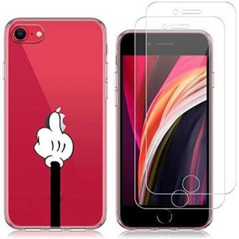 Étui flexible pour iPhone SE 2020 avec protection d'écran
