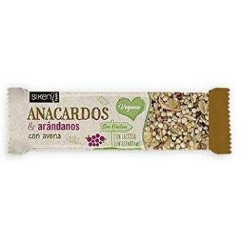 Siken Crunchy Cashew Blueberry Bar 36g