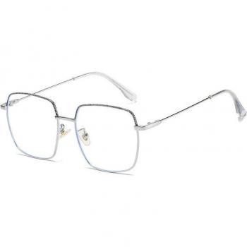 Gafas JASPEER anti luz azul para hombres y mujeres, diseño cuadrado