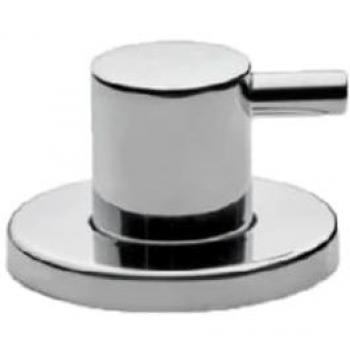 One‑Pin Lever Valve – Chrome Rosette, Brescian Finish