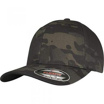 Black Multicam Unisex Cap