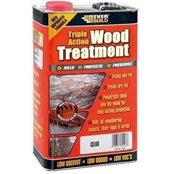 Everbuild LJUN25 Triple Action Wood Treatment 25 Litre