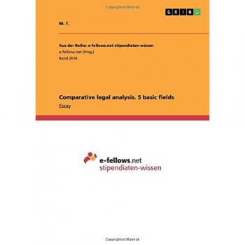 Comparative legal analysis. 5 basic fields