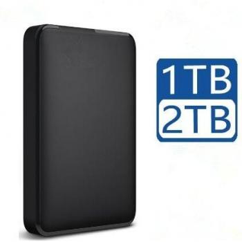 High-Capacity External Hard Drive 1TB/2TB USB 3.0