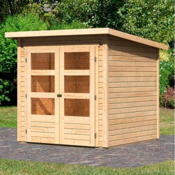 Karibu Gartenhaus Stockach 2 mit Fußboden