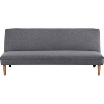 INOSIGN MONIDA Schlafsofa, 3‑Sitz-Klappsofa, Bettfunktion, verstellbar – grau