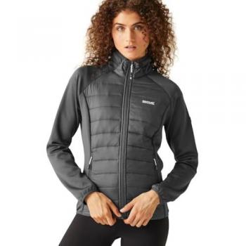 Regatta Women's Clumber V Hybrid Jacket Seal Grey, Size: 12