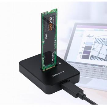 Gembird USB Type-C Festplattengehäuse für M.2 SSDs