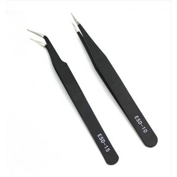 Tongs à main inox 12 cm – Pincette pour gel et bijoux décoratifs