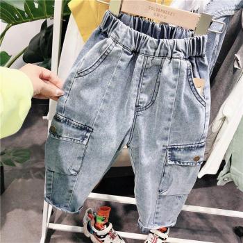 Pantalon enfants garçons 2-7 ans denim