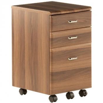 Office Rollkontainer 673802 – 3 Schubladen, robuste Verarbeitung