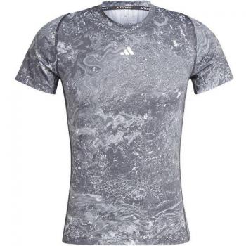 Adidas Tech-Fit AOP Camiseta De Manga Corta Hombres