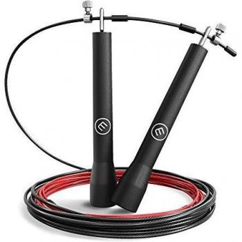 BeMaxx Speed Rope II für Fitness + Trainingsguide & Ersatzkabel