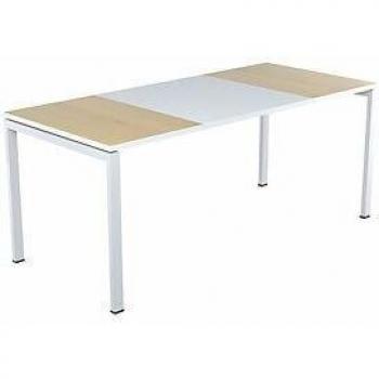 EasyDesk Schreibtisch 750 mm Höhe, 1600 mm Breite, Buche
