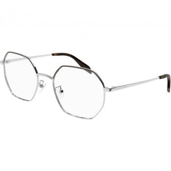 Alexander McQueen AM0338O 002 Unisex Metallrahmen