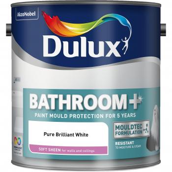 Dulux Easycare Bathroom White 2.5 litres