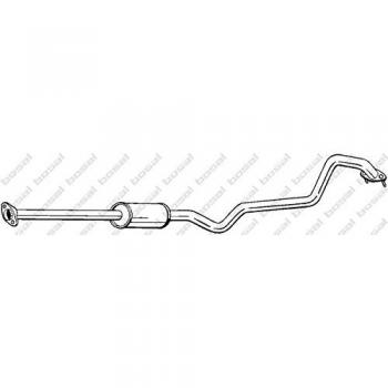 Bosal Central Silencer for Nissan Almera Tino 1.8 8.00-2.06