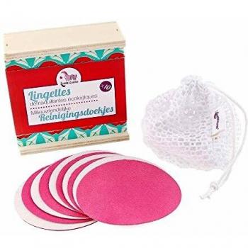 Set De 10 Lingettes Démaquillantes Réutilisables