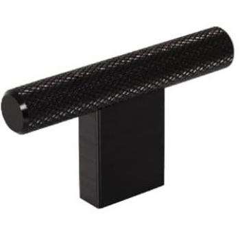 Poignée Graf mini 430 – Noir brossé, dimensions 60 × 33 mm