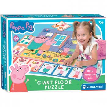Peppa Pig Quiz-Bodenpuzzle