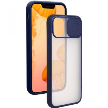 Funda Deslizante para iPhone 13 con Protector de Cámara BigBen Azul