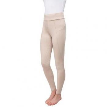HyPERFORMANCE Kids’ 7‑8 Green Horse Tights