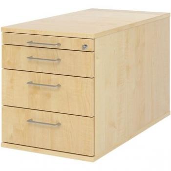 HAMMERBACHER Popular Rollcontainer ahorn 4 Auszüge 42,8 x 80,0 x 51,2 cm ahorn