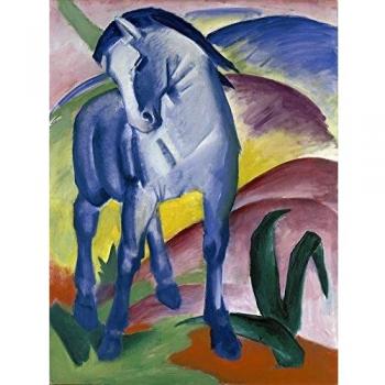 Artland Wandbild »Blaues Pferd I. 1911.«, Haustiere, (1 St.), als Alubild, Outdoorbild, Leinwandbild, Poster, Wandaufkleber