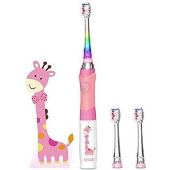Seago SGEK6/SG977 brosse à dents électrique pour enfants avec têtes soniques