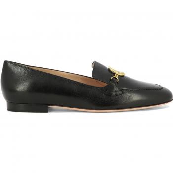 Bally Women's Black Slip-On Loafers
