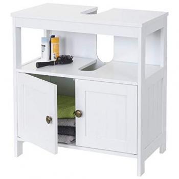 Mobile Sottolavabo in MDF Verniciato Bianco