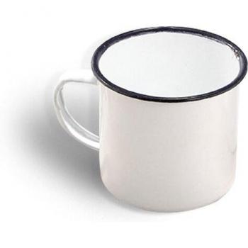 Vintage Lover Enamel Coffee and Tea Cup XO00ZB