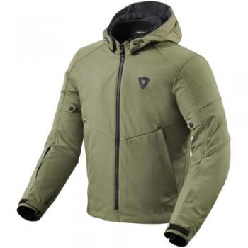 Revit Afterburn H20, grüne Motorradtextiljacke XL Herren