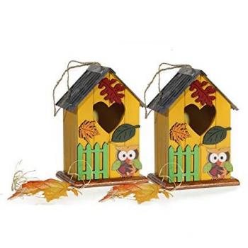 HTI-Living Vogelhaus Eulen-Set
