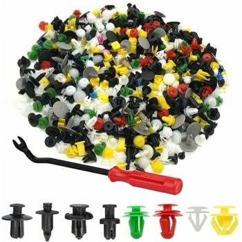 Ensemble de Clips Plastiques pour Panneaux 500pcs