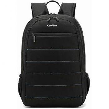 Waterproof Black Laptop Backpack – 15.6” Compatible