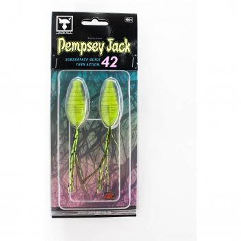 Jackall Dempsey Soft Catch 42 mm Verde Calabaza