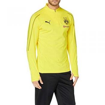BVB Sponsor PUMA Men’s 1/4 Sleeve Yellow Top – Large