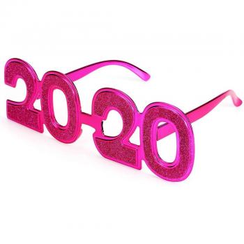 Selfie‑Schmuckset „Neujahrssymphonie“ – Kunststoff‑Fotoprop mit Glas-Elementen (rosa, blau, silber, gold, schwarz)