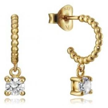 Viceroy goldene Ohrstecker mit Zirkonia 7125E100-38