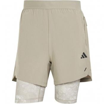 Adidas Woven Power 2in1 Shorts beige für Herren