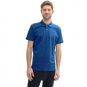 Maglietta Tom Tailor Blu con Ricamo