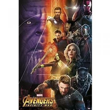 Póster Marvel Los Vengadores Infinity War 61 x 91,5 cm