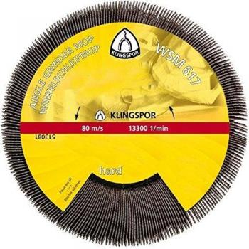 Klingspor Schleifmoprad WSM 617, LxB: 125X20, Korn: 40