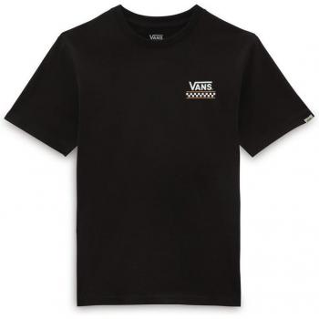 Camiseta Negra Vans Stackton para Infantes