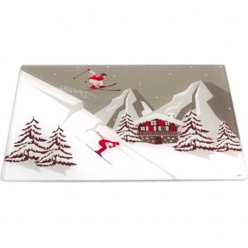 Sous-plat en Verre Montagne