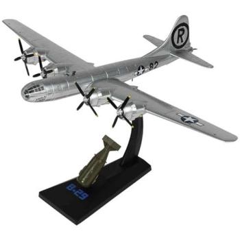 WWII B‑29 Enola Gay Atomic Bomber Model – 1:144 Scale, Grey